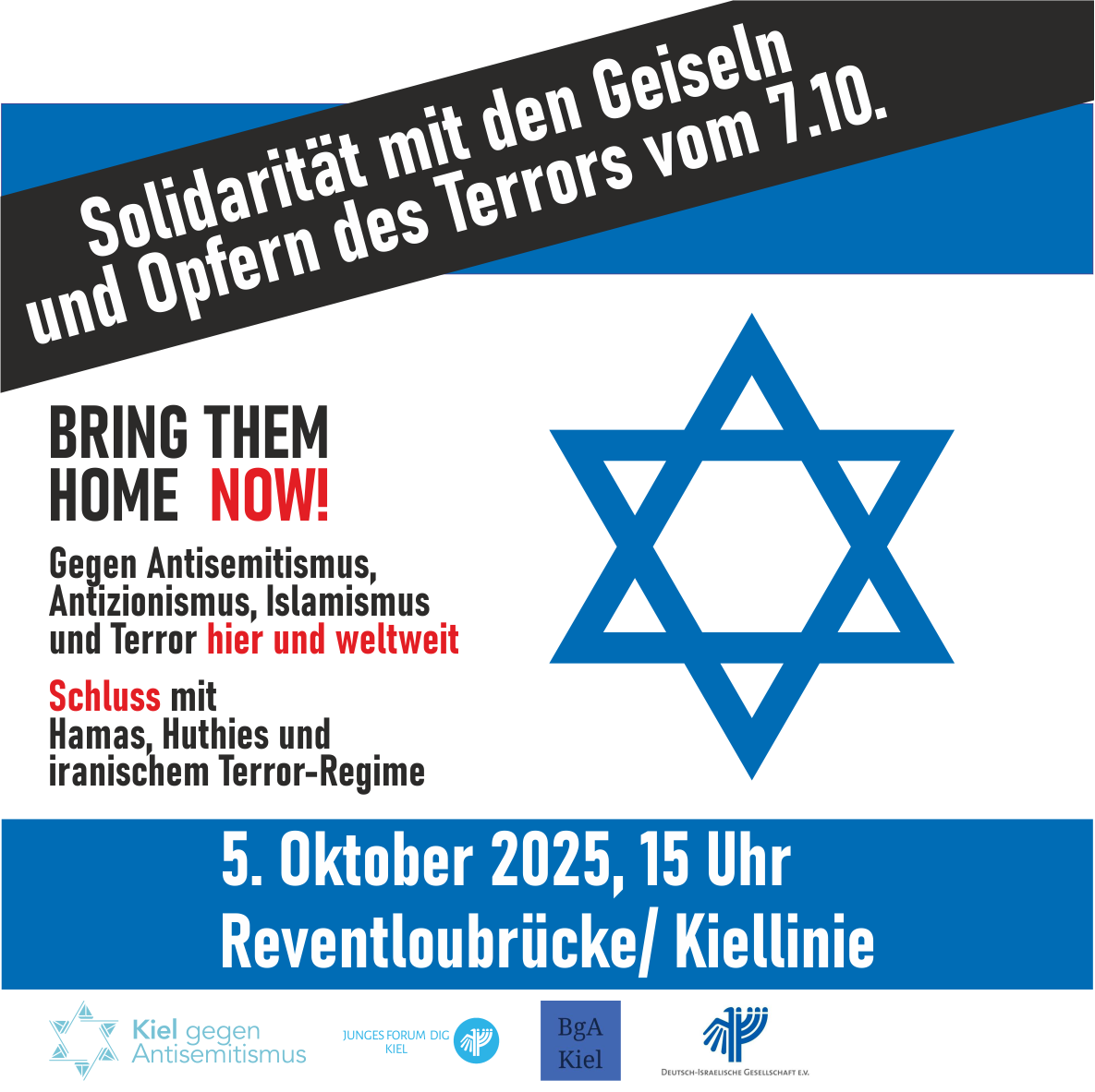 Sharepic mit den Daten der Kundgebung